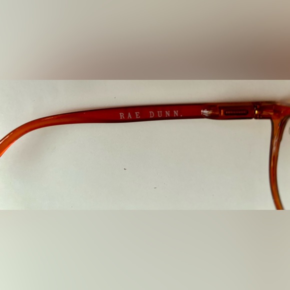 New Rae Dunn Readers 1.5 Magnification Orange Brown Frames Men's - Picture 3 of 11